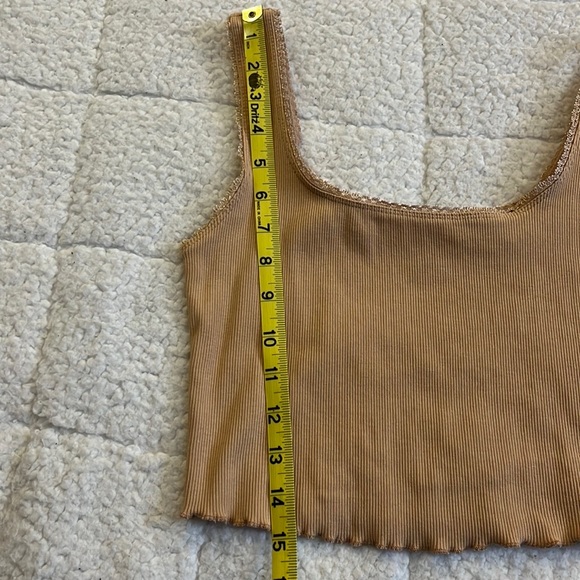Top shop ribbed knit crop tank - Picture 9 of 10